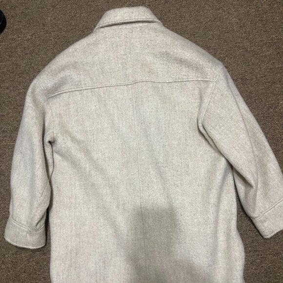 H&M Long beige shacket - Picture 5 of 5